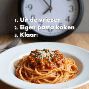 BEVROREN - Pastasaus voor 2 personen (Bolognese)